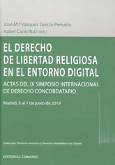 DERECHO DE LIBERTAD RELIGIOSA EN EL ENTORNO DIGITAL - 9788490459324